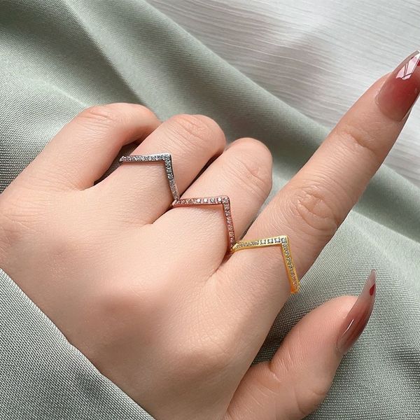 wedding rings 2mm thin v shape pave cz stackable ring stainless steel band for women girl size 5 10 230710, Slivery;golden
wedding rings 2mm thin v shape pave cz stackable ring stainless steel band for women girl size 5 10 230710, Slivery;golden
