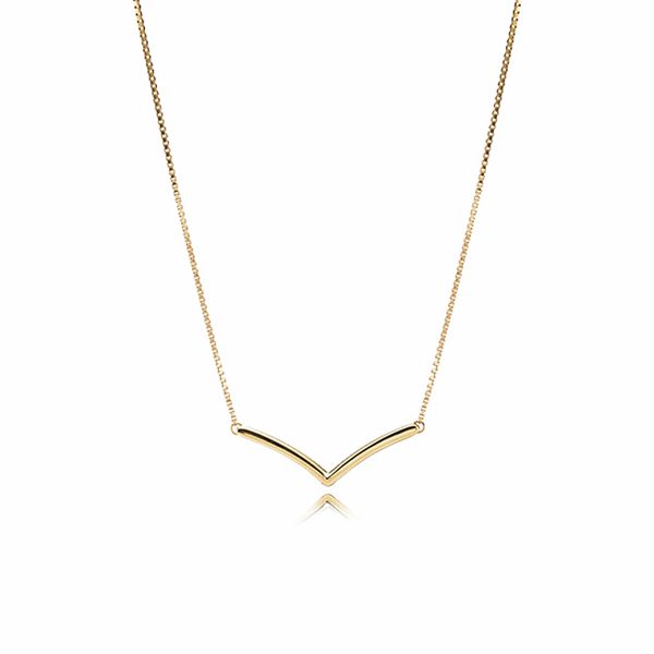 golden polished wishbone necklace for pandora fashion link chain necklaces designer jewelry set for women girls luxury necklace with origina, Silver
golden polished wishbone necklace for pandora fashion link chain necklaces designer jewelry set for women girls luxury necklace with origina, Silver