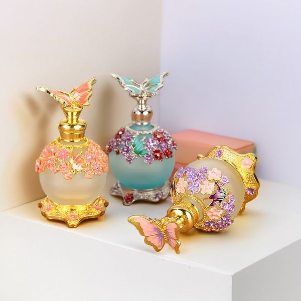 arabian 25ml vintage perfume bottles empty frosted glass and butterfly alloy metal bottle with dropper antique women girl gift
arabian 25ml vintage perfume bottles empty frosted glass and butterfly alloy metal bottle with dropper antique women girl gift
