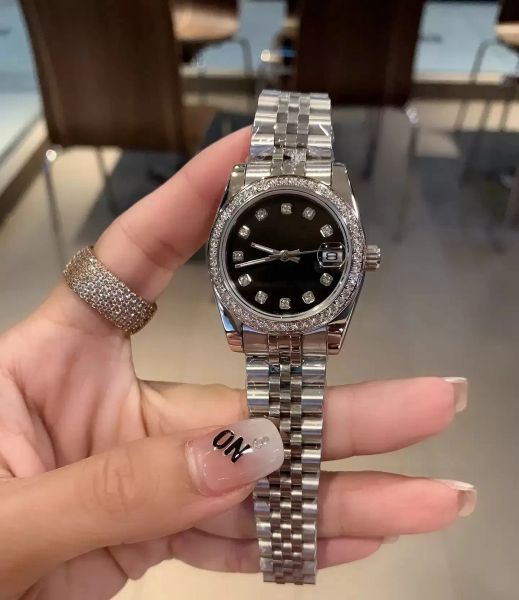 aaa+automatic machinery women's watch diamond inlaid women's watch silver jubilee stainless steel women's watch fashion aaa w, Slivery;brown
aaa+automatic machinery women's watch diamond inlaid women's watch silver jubilee stainless steel women's watch fashion aaa w, Slivery;brown