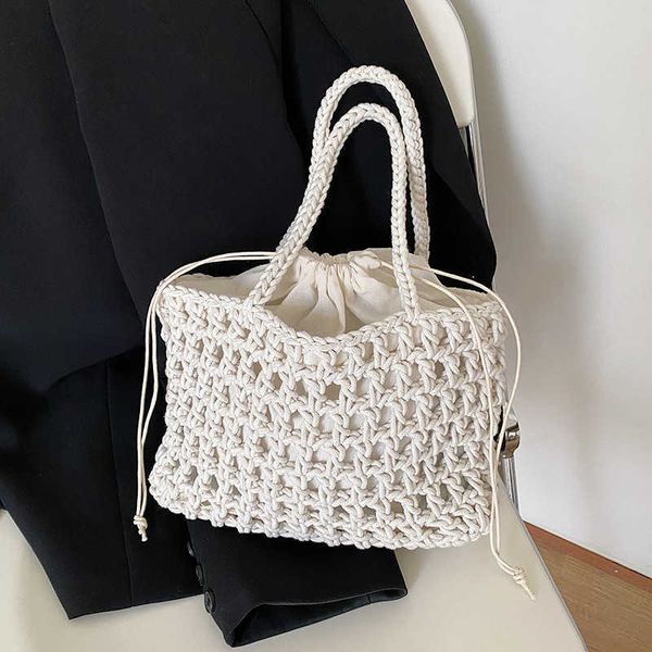 small group hollowed out design bag for women in new fashion and artistic style shoulder bag casual and versatile woven tote bag
small group hollowed out design bag for women in new fashion and artistic style shoulder bag casual and versatile woven tote bag