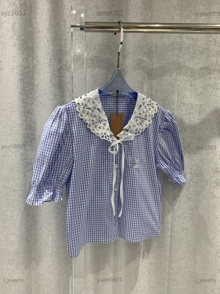 womens designer clothing hollow lace lapel shirt short sleeve lady blouse size s-l lace up design at the neckline girl shirt july10, White
womens designer clothing hollow lace lapel shirt short sleeve lady blouse size s-l lace up design at the neckline girl shirt july10, White