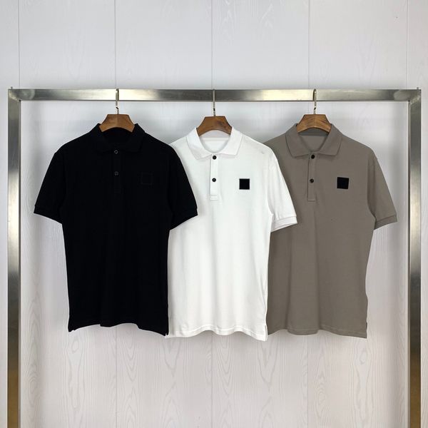 mens polos summer and womens stone label compass embroidered polo short sleeve tshirt 230710, White;black
mens polos summer and womens stone label compass embroidered polo short sleeve tshirt 230710, White;black