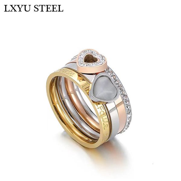 wedding rings trendy stainless steel fine ring jewelry white heart opals bridal engagement for women 230710, Slivery;golden
wedding rings trendy stainless steel fine ring jewelry white heart opals bridal engagement for women 230710, Slivery;golden