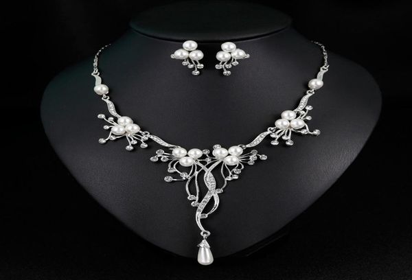 crystal waterdrop pearl earring necklace sets bridal bridesmaid wedding jewelry set for girls women prom party jewellery accessori4572038, Silver
crystal waterdrop pearl earring necklace sets bridal bridesmaid wedding jewelry set for girls women prom party jewellery accessori4572038, Silver