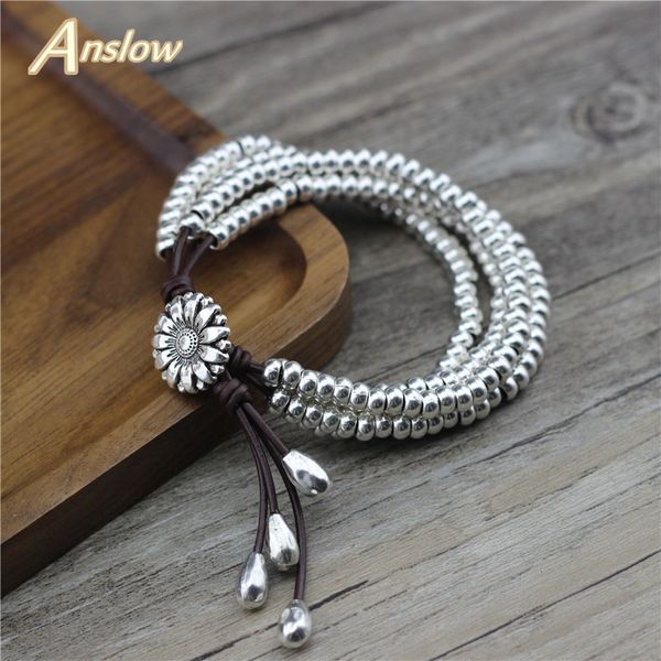chain anslow wholesale fashion lucky handmade bead little sunflower charm round bracelet bangle for women birthday gift low0836lb 230710, Black
chain anslow wholesale fashion lucky handmade bead little sunflower charm round bracelet bangle for women birthday gift low0836lb 230710, Black