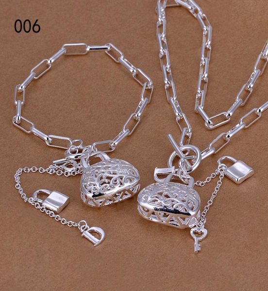 women039s sterling silver plate jewelry setswedding 925 silver necklace bracelet jewelry set gts6 factory direct 1096507
women039s sterling silver plate jewelry setswedding 925 silver necklace bracelet jewelry set gts6 factory direct 1096507