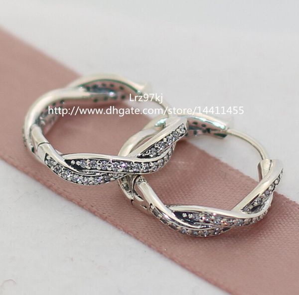 100% high-quality 925 sterling silver twist of fate with clear cz hoop earrings fits european jewelry ring1801795, Golden;silver
100% high-quality 925 sterling silver twist of fate with clear cz hoop earrings fits european jewelry ring1801795, Golden;silver