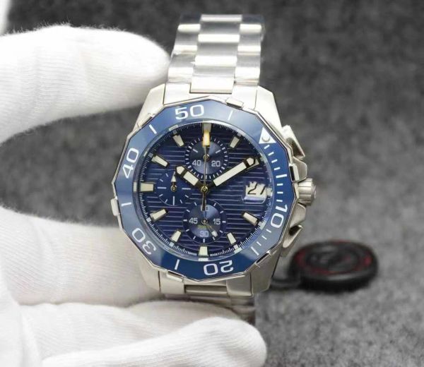 2023 men's watch 44mm thickness 18mm six hands with calendar function all steel strap business fashion gift watch, Slivery;brown
2023 men's watch 44mm thickness 18mm six hands with calendar function all steel strap business fashion gift watch, Slivery;brown