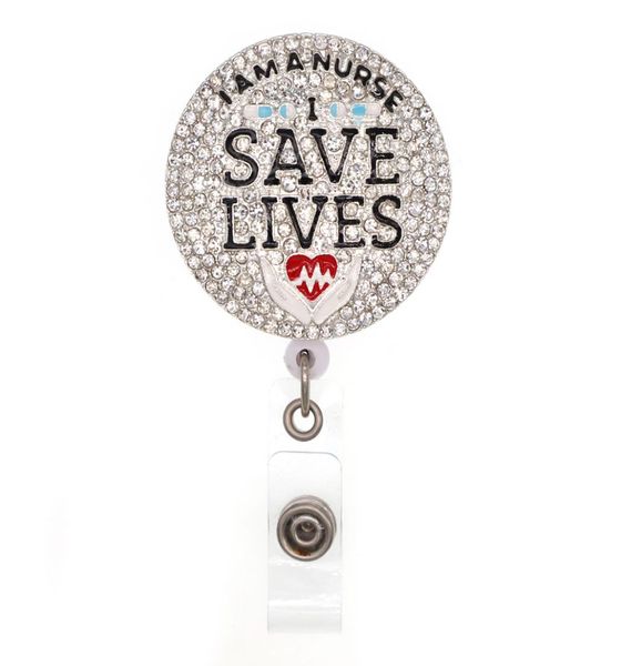 10pcslot crystal save lives i am a nurse enamel retractable badge holder1419829, Gray
10pcslot crystal save lives i am a nurse enamel retractable badge holder1419829, Gray