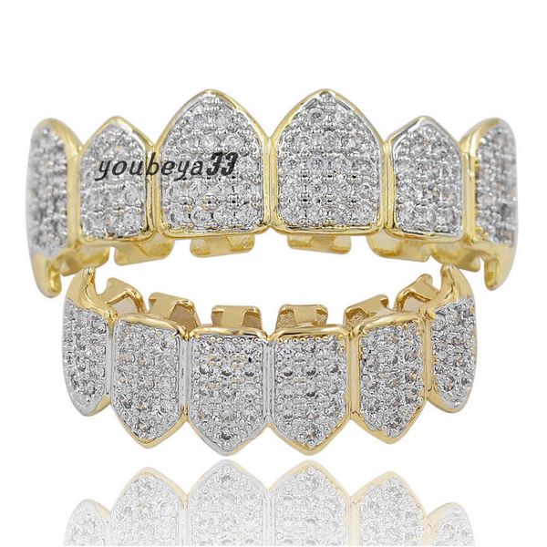 hip hop iced out cz mouth teeth grillz caps bottom grill set men women vampire grills, Black
hip hop iced out cz mouth teeth grillz caps bottom grill set men women vampire grills, Black