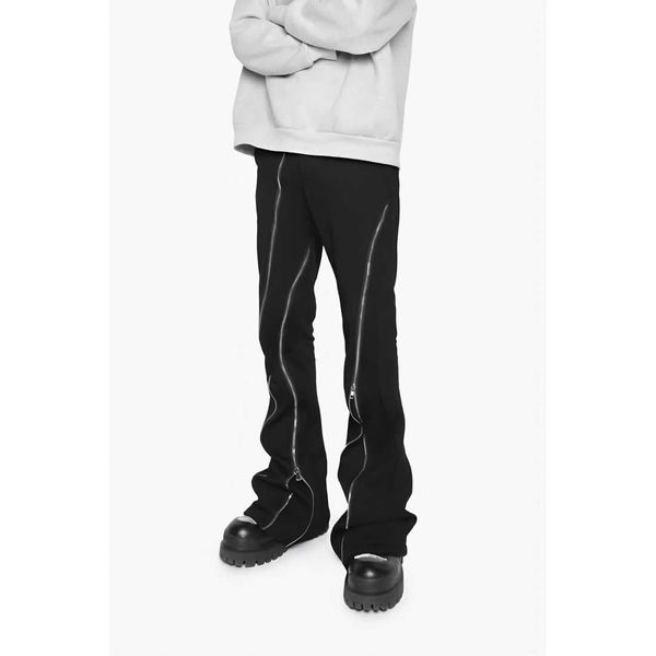 high street zipper split jeans high street ins american slim fit straight leg pants design feel slim pull floor pants, Blue
high street zipper split jeans high street ins american slim fit straight leg pants design feel slim pull floor pants, Blue