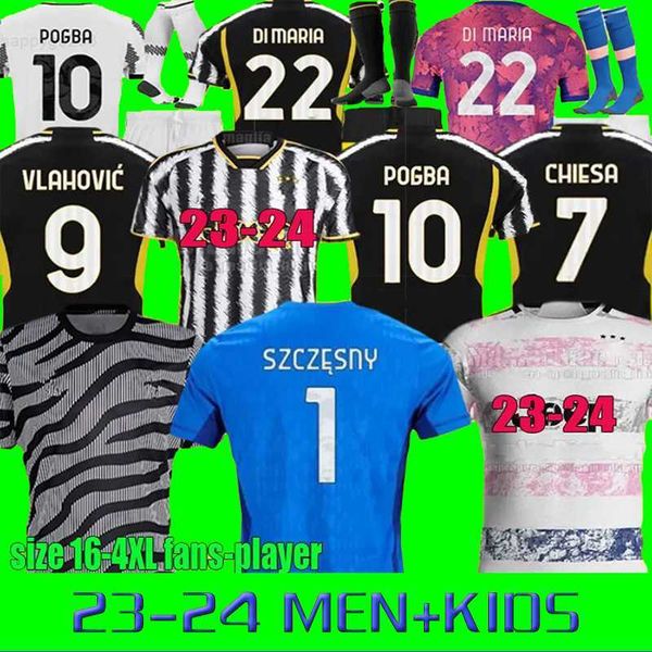home fans player version soccer jersey juventus jerseys 23 24 juve kits men kids unifor di maria vlahovic kean pogba chiesa mckennie locatel, White;black
home fans player version soccer jersey juventus jerseys 23 24 juve kits men kids unifor di maria vlahovic kean pogba chiesa mckennie locatel, White;black