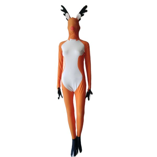 christmas reindeer cosplay catsuit costume printing pattern lycar spandex full body zentai jumpsuit, Black
christmas reindeer cosplay catsuit costume printing pattern lycar spandex full body zentai jumpsuit, Black