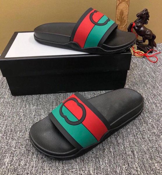 2023 luxury interlocking g slippers men women red green stripes flat rubber white footbed leather web slides bloom beach sandals size 35 zai, Black
2023 luxury interlocking g slippers men women red green stripes flat rubber white footbed leather web slides bloom beach sandals size 35 zai, Black