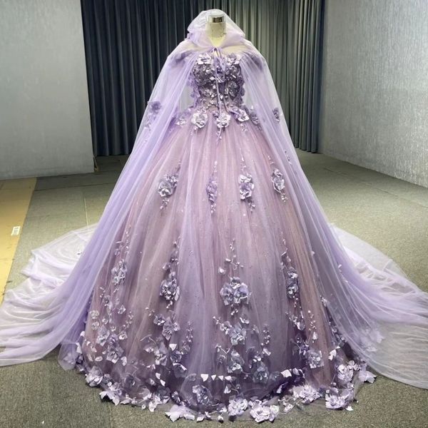 lavender shiny 3dflowers quinceanera dress off shoulder beading with cape vestidos de 15 anos formal birthday party ball gown, Blue;red
lavender shiny 3dflowers quinceanera dress off shoulder beading with cape vestidos de 15 anos formal birthday party ball gown, Blue;red