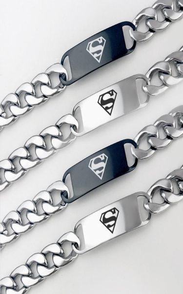2019 fashion superman championship chain bracelet stainless steel fan men women party bar gift whole drop 3294442, Black
2019 fashion superman championship chain bracelet stainless steel fan men women party bar gift whole drop 3294442, Black