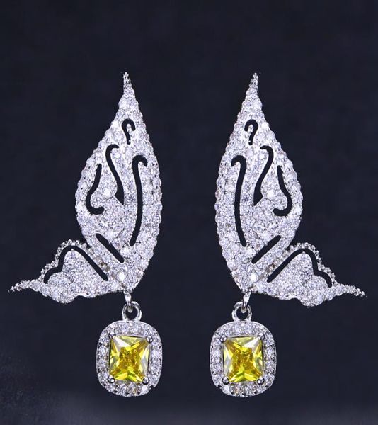fashion butterfly earrings jewelry charm designer earrings bride wedding 925 sterling silver post yellow blue aaa cubic zirconia c1239259, Golden
fashion butterfly earrings jewelry charm designer earrings bride wedding 925 sterling silver post yellow blue aaa cubic zirconia c1239259, Golden