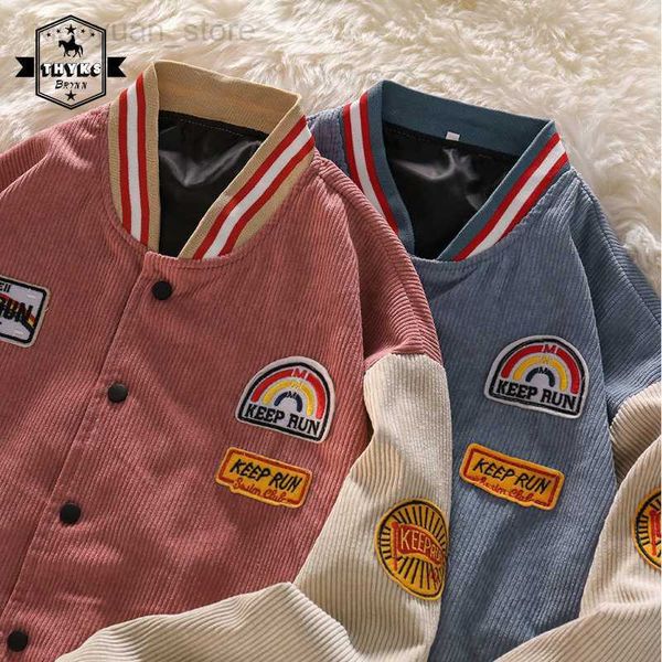 men's jackets baseball jackets men spring autumn new embroidered letters corduroy loose coats tracksuit harajuku retro uniform men', Black;brown
men's jackets baseball jackets men spring autumn new embroidered letters corduroy loose coats tracksuit harajuku retro uniform men', Black;brown
