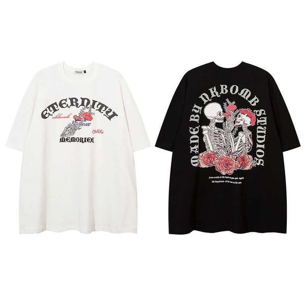 stussys american ins high street dark fashion street english alphabet skull print short sleeved t-shirt half sleeve, White;black
stussys american ins high street dark fashion street english alphabet skull print short sleeved t-shirt half sleeve, White;black