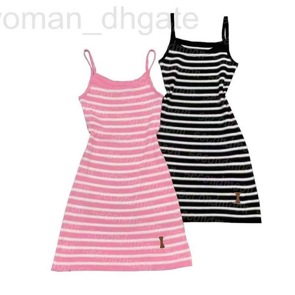 basic & casual dresses designer women striped dress sleeveless knitting summer breathable knit stretdresses 3a3p, Black;gray
basic & casual dresses designer women striped dress sleeveless knitting summer breathable knit stretdresses 3a3p, Black;gray