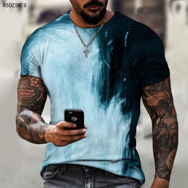 mens tshirts summer style european and american casual beach tshirt 3d personalized printing plus size 230710, White;black
mens tshirts summer style european and american casual beach tshirt 3d personalized printing plus size 230710, White;black