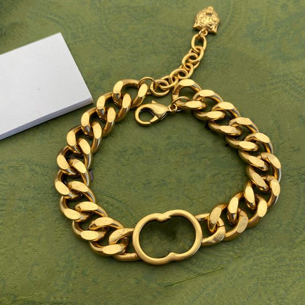retro luxury designer charm bracelets brand letter ggity bracelet chain women man gold wristband link chain couple jewerlry accessories 4244, Golden;silver
retro luxury designer charm bracelets brand letter ggity bracelet chain women man gold wristband link chain couple jewerlry accessories 4244, Golden;silver