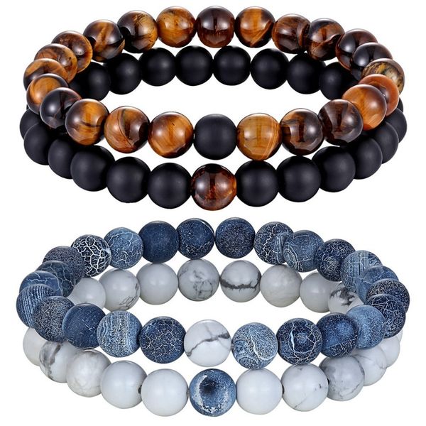 chain xqni 2pcsset style couples distance bracelet natural stone yoga beaded for men women friend gift charm strand jewelry 230710, Black
chain xqni 2pcsset style couples distance bracelet natural stone yoga beaded for men women friend gift charm strand jewelry 230710, Black