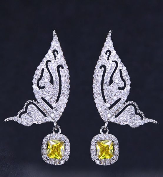 fashion butterfly earrings jewelry charm designer earrings bride wedding 925 sterling silver post yellow blue aaa cubic zirconia c3618255, Golden
fashion butterfly earrings jewelry charm designer earrings bride wedding 925 sterling silver post yellow blue aaa cubic zirconia c3618255, Golden
