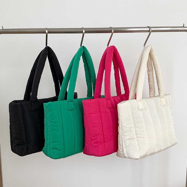 down bag for women in autumn and winter new casual women's bag niche large capacity filled cotton stripe single shoulder tote bag
down bag for women in autumn and winter new casual women's bag niche large capacity filled cotton stripe single shoulder tote bag