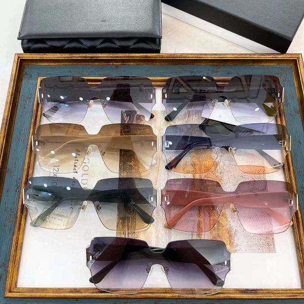 2023 new xiaoxiangjia's new net red the same type of frameless plate candy colored sunglasses women's versatile sunglasses 8162, White;black
2023 new xiaoxiangjia's new net red the same type of frameless plate candy colored sunglasses women's versatile sunglasses 8162, White;black