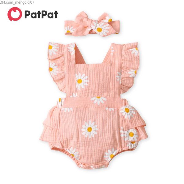 rompers patpat cotton 2pcs baby girls skin-tight garment daisy print crepe fabric baby bodysuit set baby girls bodysuit z230711, Blue
rompers patpat cotton 2pcs baby girls skin-tight garment daisy print crepe fabric baby bodysuit set baby girls bodysuit z230711, Blue