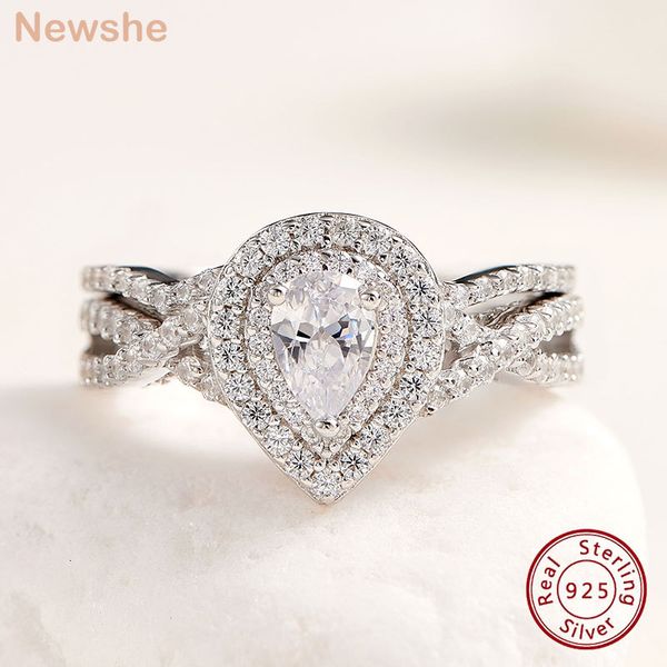with side stones she 2 pcs 925 sterling silver wedding rings for women engagement ring sets 1 7ct pear shape teardrop aaaaa zircon br0829 23
with side stones she 2 pcs 925 sterling silver wedding rings for women engagement ring sets 1 7ct pear shape teardrop aaaaa zircon br0829 23
