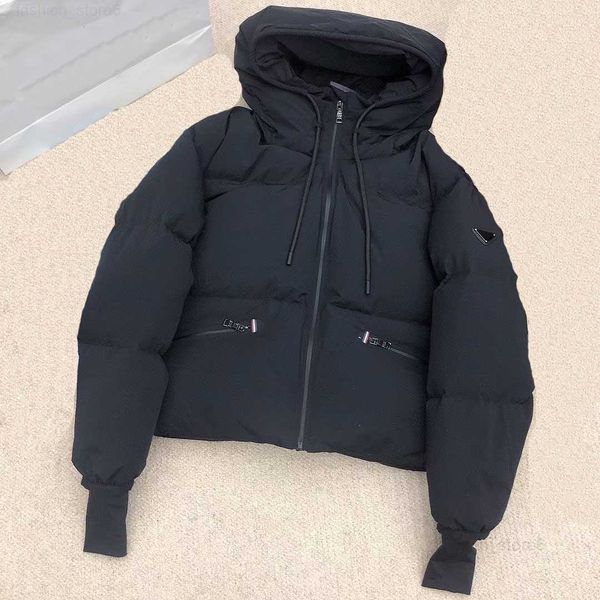 women's down jacket hooded designer brand women's autumn and winter outdoor thickened parka men's zippered short jacket coupl, Black;brown
women's down jacket hooded designer brand women's autumn and winter outdoor thickened parka men's zippered short jacket coupl, Black;brown