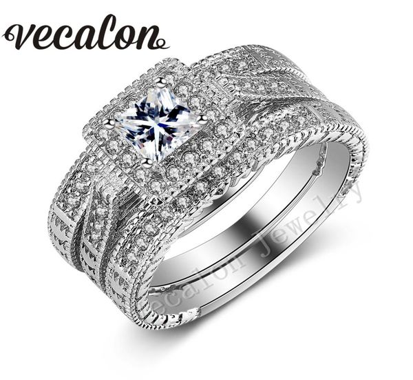 vecalon antique jewelry 3in1 wedding band ring set for women 2ct simulated diamond cz 10kt white gold filled engagement ring9149941, Slivery;golden
vecalon antique jewelry 3in1 wedding band ring set for women 2ct simulated diamond cz 10kt white gold filled engagement ring9149941, Slivery;golden