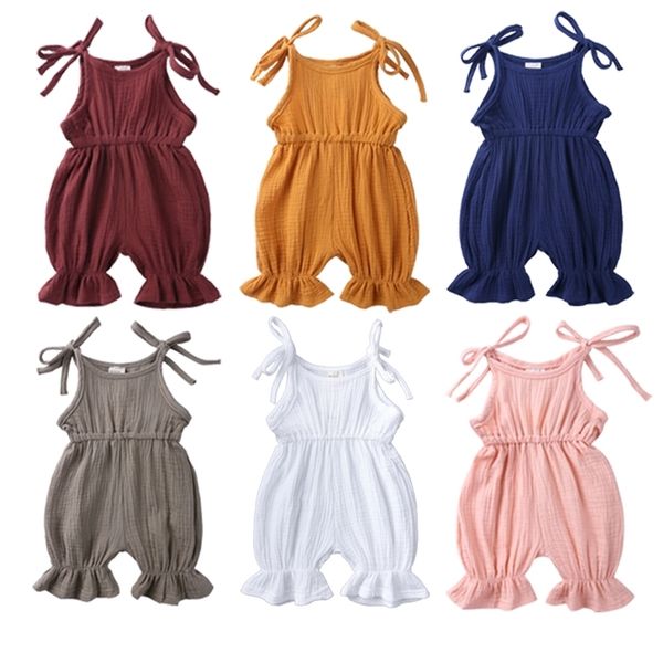 rompers 2023 baby girls summer romper solid cotton sleeveless lace jumpsuit clothes born boot cut pants outfits bodysuit for 0 3 t 230707, Blue
rompers 2023 baby girls summer romper solid cotton sleeveless lace jumpsuit clothes born boot cut pants outfits bodysuit for 0 3 t 230707, Blue