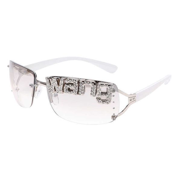 sunglasses punk sports sunglasses women brand designer rhinestones wang sun glasses for men uv400 goggles shades rimless fashion eyewear l23, White;black
sunglasses punk sports sunglasses women brand designer rhinestones wang sun glasses for men uv400 goggles shades rimless fashion eyewear l23, White;black