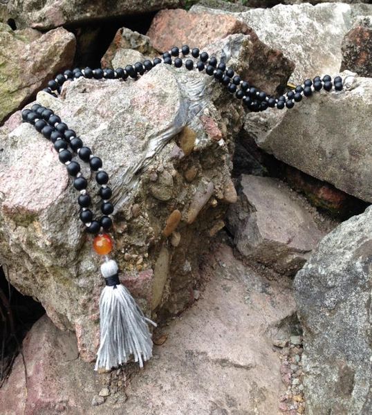st0186 108 mala bead necklace long necklace with tassel knotted matte black onyx stone necklace fancy rosary necklaces7385424, Silver
st0186 108 mala bead necklace long necklace with tassel knotted matte black onyx stone necklace fancy rosary necklaces7385424, Silver