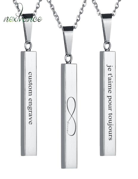 nextvance custom square strip pendant necklace engraved name bar necklace for women men personalized gift geometric jewelry6409350, Silver
nextvance custom square strip pendant necklace engraved name bar necklace for women men personalized gift geometric jewelry6409350, Silver
