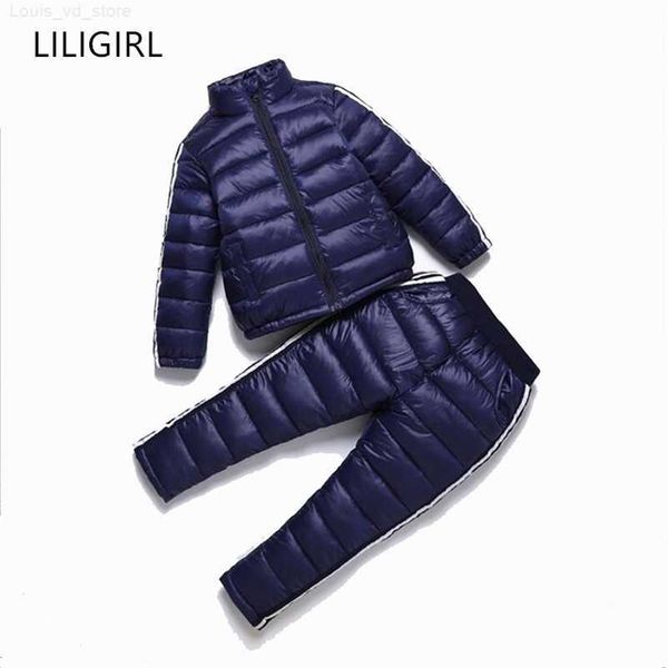 down coat liligirl kids down cotton sportswear clothes set for boys girls winter down-jackets+pants overalls suit new baby snowsuit lj201017, Blue;gray
down coat liligirl kids down cotton sportswear clothes set for boys girls winter down-jackets+pants overalls suit new baby snowsuit lj201017, Blue;gray