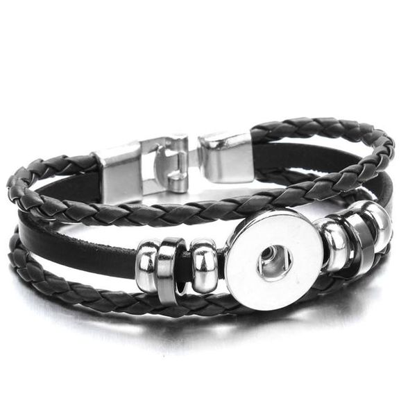 6 colors snap leather bracelet retro handmade braided leather snap button bracelet bangles fit 18mm jewelry2981838, Golden;silver
6 colors snap leather bracelet retro handmade braided leather snap button bracelet bangles fit 18mm jewelry2981838, Golden;silver