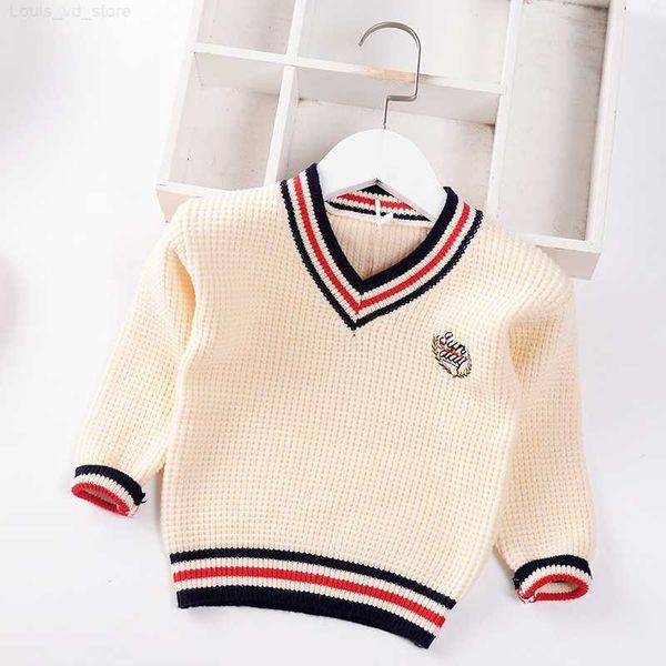 autumn winter 2021 baby boys sweater children knitted clothes kids pullover jumper toddler boy v-neck stripe embroidery 0-5y y1024 l230711, Blue
autumn winter 2021 baby boys sweater children knitted clothes kids pullover jumper toddler boy v-neck stripe embroidery 0-5y y1024 l230711, Blue