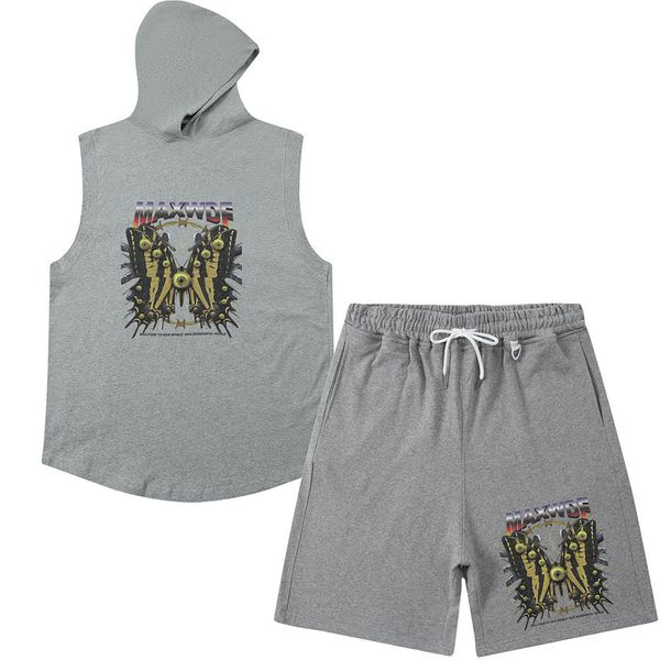 men's tracksuits two pieces sleeveless for men high street y2k loose tracksuits oversized summer shorts sets 230707, Gray
men's tracksuits two pieces sleeveless for men high street y2k loose tracksuits oversized summer shorts sets 230707, Gray
