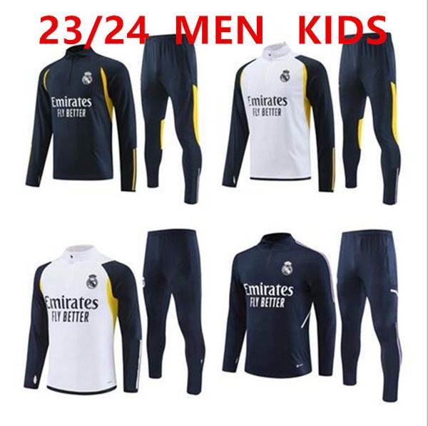 23 /24 real madrids tracksuit set training suit 22/23 men and kids football jacket chandal futbol survetement, Black
23 /24 real madrids tracksuit set training suit 22/23 men and kids football jacket chandal futbol survetement, Black