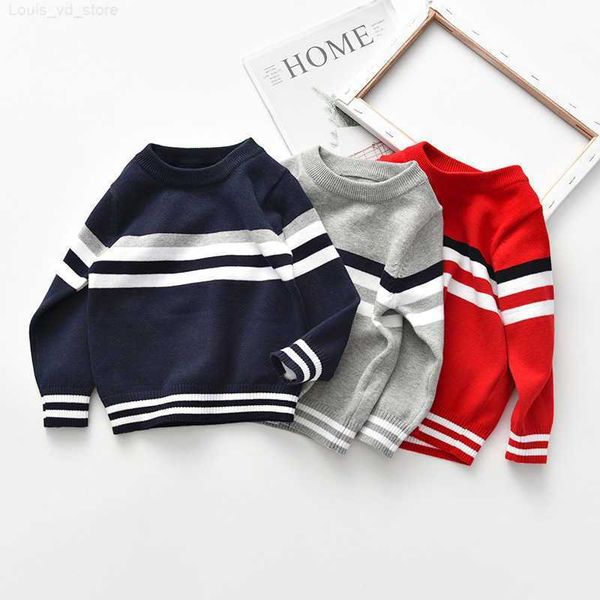 autumn winter knitwear clothes long sleeve loose striped 2-6t toddler kid baby boy sweater knitted warm pullover y1024 l230710, Blue
autumn winter knitwear clothes long sleeve loose striped 2-6t toddler kid baby boy sweater knitted warm pullover y1024 l230710, Blue