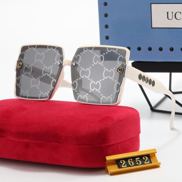 luxury designers sunglasses for women designer goggle summer beach sun glasses luxury design uv400, White;black
luxury designers sunglasses for women designer goggle summer beach sun glasses luxury design uv400, White;black