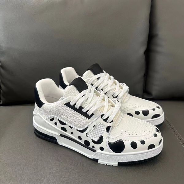 trainer sneaker yk shoes calf leather rubber outsole sneakers men womens green white flower printing trainers 08, Black
trainer sneaker yk shoes calf leather rubber outsole sneakers men womens green white flower printing trainers 08, Black