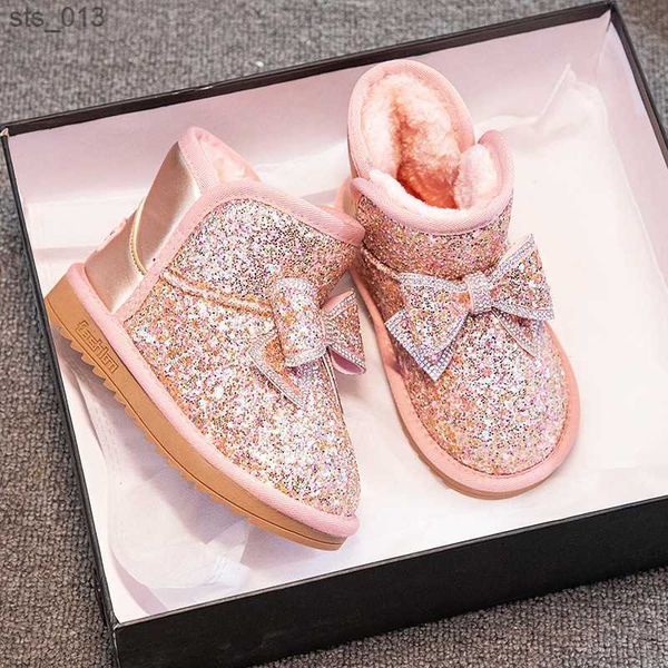 girls snow boots cute bow rhinestones casual winter warm 2022 new kids fashion booties princess japanese style versatile boots l230518, Black;grey
girls snow boots cute bow rhinestones casual winter warm 2022 new kids fashion booties princess japanese style versatile boots l230518, Black;grey