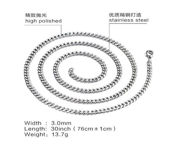 light luxury european and american fashion mens and womens cuban link chain titanium steel necklace fashion chain stainless steel 1077644, Black
light luxury european and american fashion mens and womens cuban link chain titanium steel necklace fashion chain stainless steel 1077644, Black