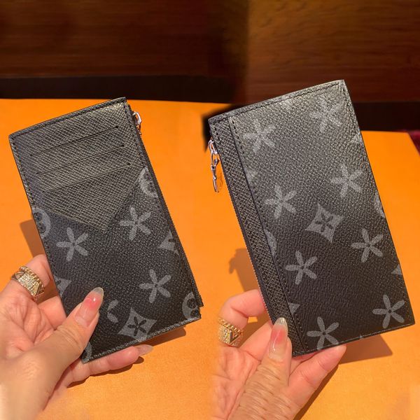 m30271 coin card holders wallets classic genuine leather credit card 4 card slots luxurys designers women men cardholder flower rectangle zi, Brown;gray
m30271 coin card holders wallets classic genuine leather credit card 4 card slots luxurys designers women men cardholder flower rectangle zi, Brown;gray